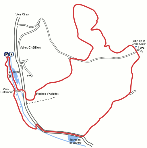 plan du circuit