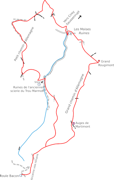 plan du circuit